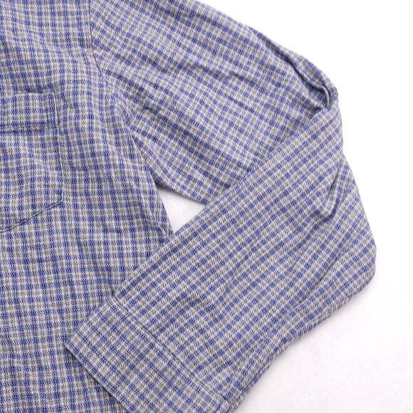 Victoria's Secret Button Up Long Sleeve Shirt Womens Size Extra Small XS Blue - Picture 6 of 10